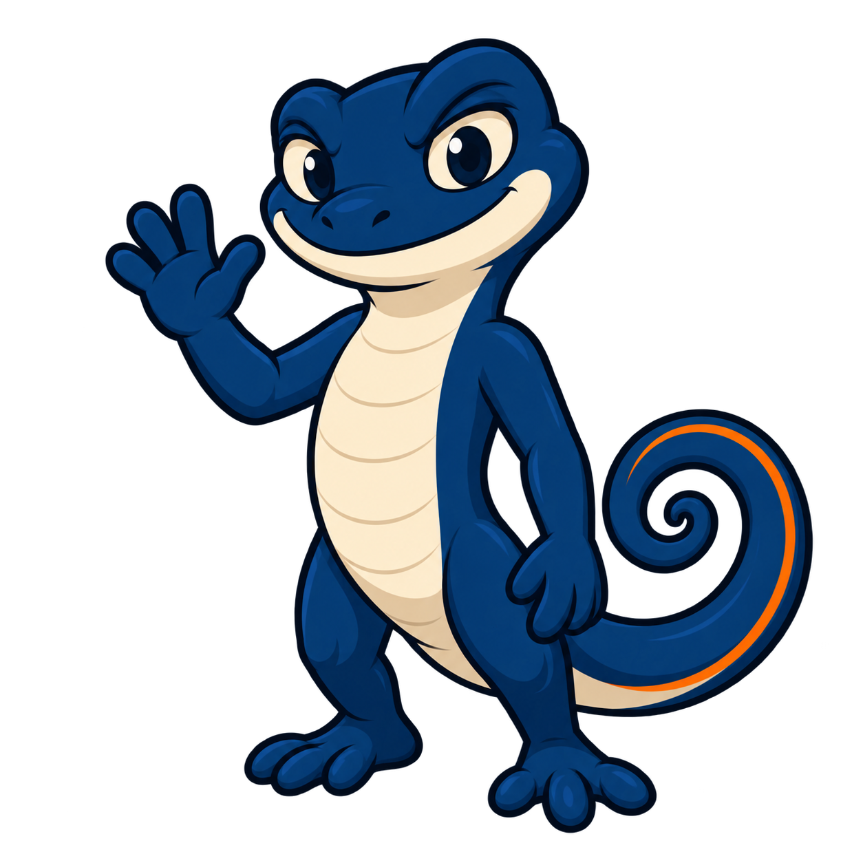 Happlo’s gecko waves hello